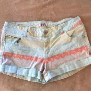 Celebrity Pink Jean Shorts